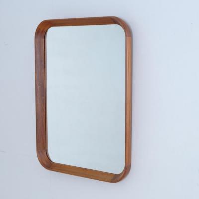 Olof Ottelin Olof Ottelin Teak Frame Mirror Keravan Puusep ntehdas for Stockmann 1960s