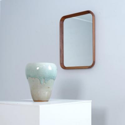 Olof Ottelin Olof Ottelin Teak Frame Mirror Keravan Puusep ntehdas for Stockmann 1960s