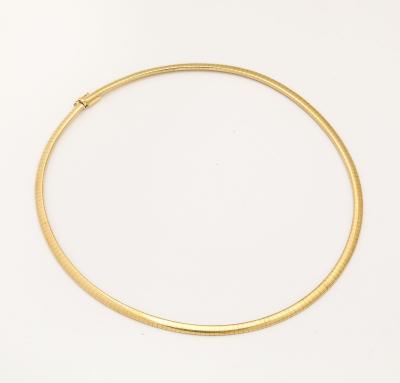 Omega Gold Necklace