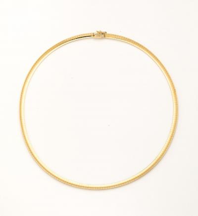 Omega Gold Necklace
