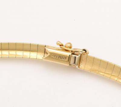 Omega Gold Necklace