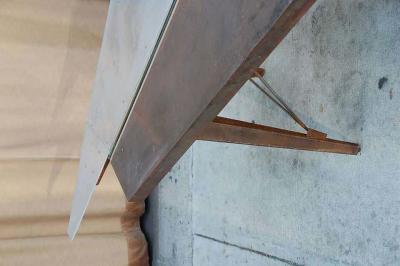 One of a Kind Industrial Studio Work Table Desk