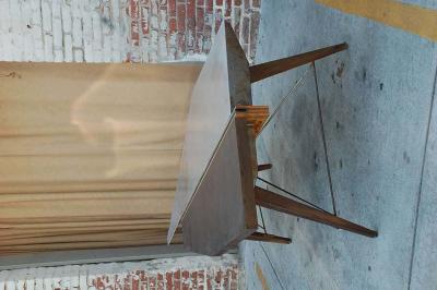 One of a Kind Industrial Studio Work Table Desk