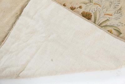 One of a kind Antique Floral Needlework Carpet