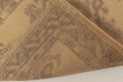 One of a kind Antique Oushak Handmade Wool Runner
