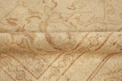 One of a kind Large Antique Indian Amritsar Botanic Handmade Wool Rug
