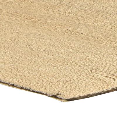 One of a kind Mid 20th century Tribal Beige Handwoven Moroccan Rug