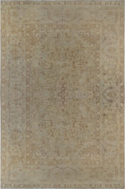 One of a kind Oversized Antique Indian Amritsar Rug Size Adjusted 