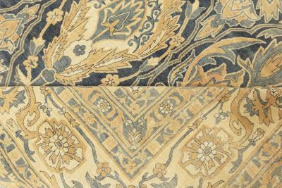 One of a kind Oversized Antique Persian Kirman Rug