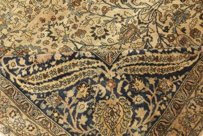One of a kind Oversized Antique Persian Kirman Rug Size Adjusted 
