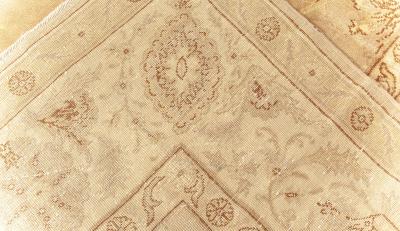One of a kind Oversized Antique Turkish Borlou Rug