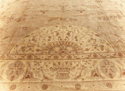 One of a kind Oversized Antique Turkish Borlou Rug