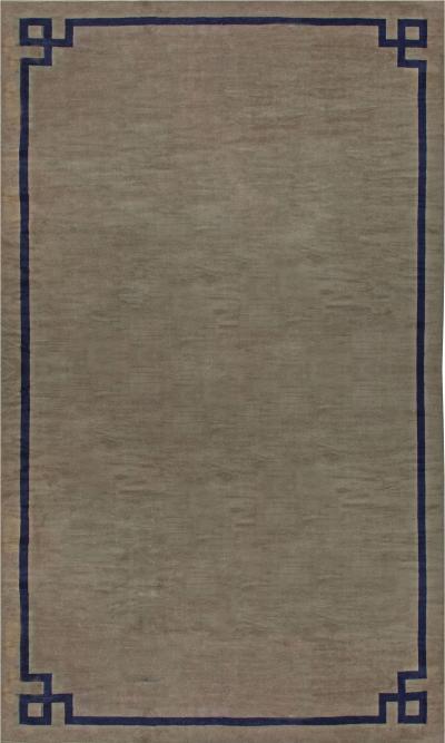 One of a kind Oversized Vintage French Art Deco Rug