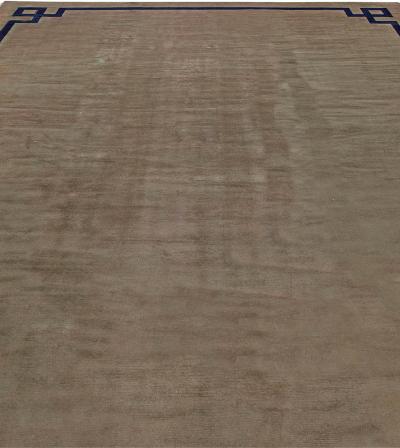 One of a kind Oversized Vintage French Art Deco Rug