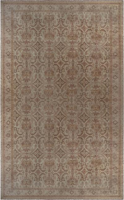 One of a kind Oversized Vintage Turkish Oushak Carpet