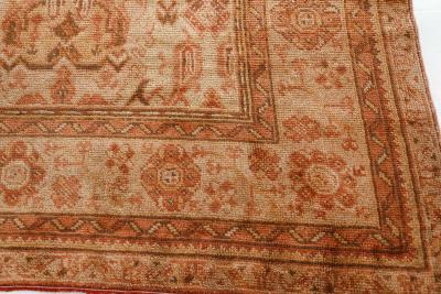 One of a kind Oversized Vintage Turkish Oushak Carpet