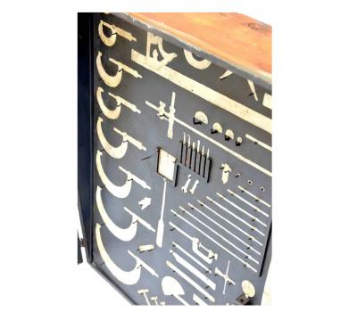 One of a kind Painted Carpenters Tool Cabinet