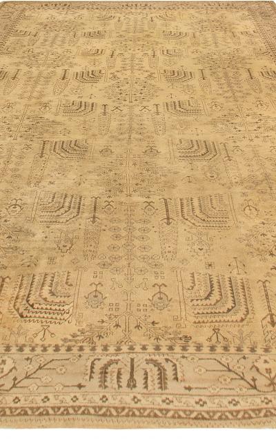 One of a kind Turkish Oushak Handmade Wool Rug