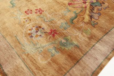 One of a kind Vintage Chinese Art Deco Rug