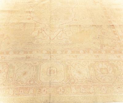 One of a kind Vintage Indian Amritsar Handmade Wool Rug