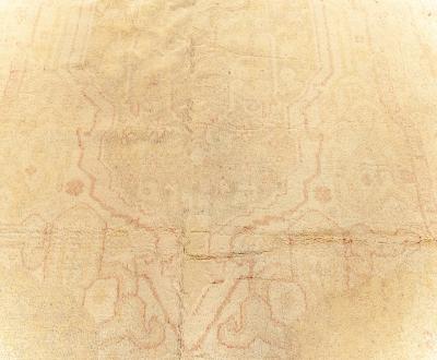 One of a kind Vintage Indian Amritsar Handmade Wool Rug