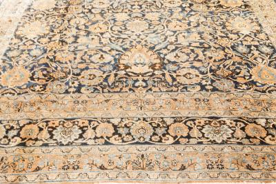 One of a kind Vintage Persian Khorassan Handmade Wool Rug
