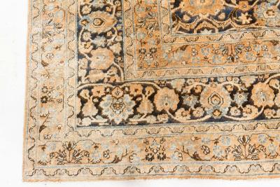 One of a kind Vintage Persian Khorassan Handmade Wool Rug