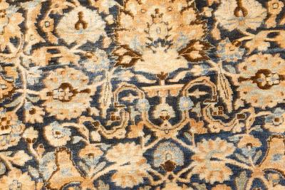 One of a kind Vintage Persian Khorassan Handmade Wool Rug