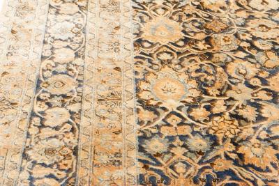 One of a kind Vintage Persian Khorassan Handmade Wool Rug