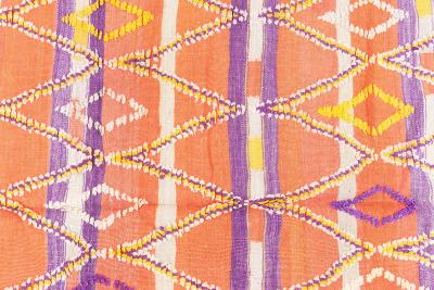 One of a kind Vintage Tribal Handmade Moroccan Rug