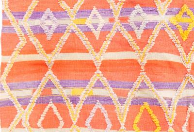 One of a kind Vintage Tribal Handmade Moroccan Rug