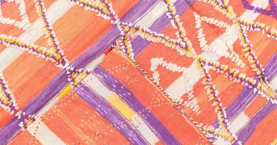 One of a kind Vintage Tribal Handmade Moroccan Rug