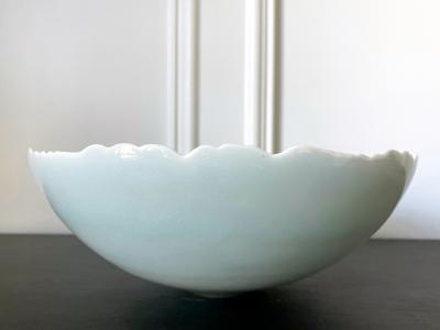 Ono Kotaro Japanese Contemporary Celadon Ceramic Bowl by Ono Kotaro