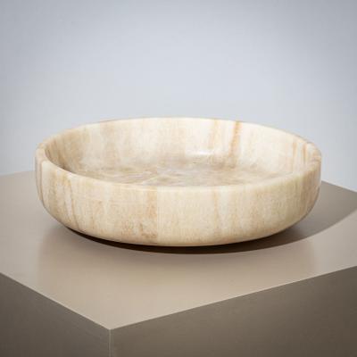 Onyx Bowl with High Rim 21st Century