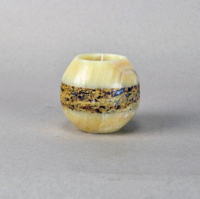 Onyx Candle Holder with band