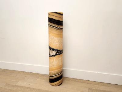 Onyx and Marble Industries Ambient Column Onyx Floor Lamp
