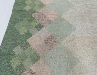 Opal Swedish Flat Woven Rug by Brita Svefors
