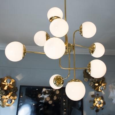 Opal chandelier