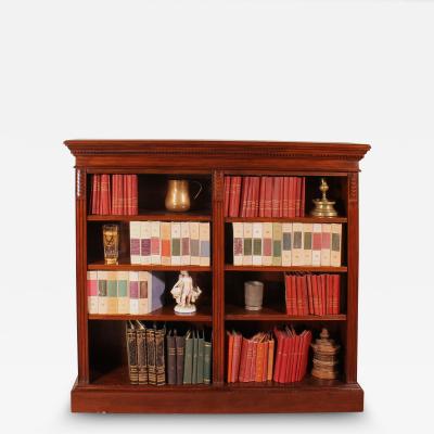 Open Bookcase In Mahogany 19 Century england