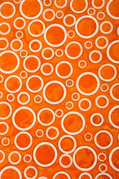 Orange Resin Keepsake Box 7x10