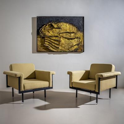 Orazio Orazi Orazio Oraz Italy 1906 1979 Abstraction from Series Peinture en Relief 