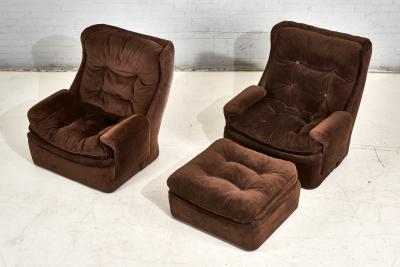 Orchidee Lounge Chairs by Michel Cadestin for Airborne France 1968
