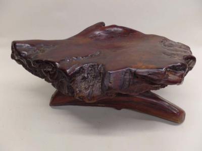 Organic Mid Century Modern Freeform Swiss Alpine Bench 1930