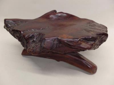 Organic Mid Century Modern Freeform Swiss Alpine Bench 1930