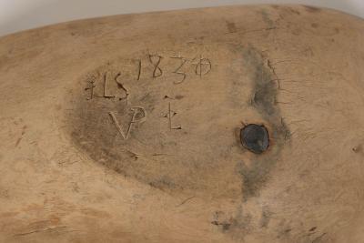 Organic Shaped Spouted Swedish Dugout Bowl