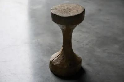 Organic Wabi Sabi Stool France 19th Century