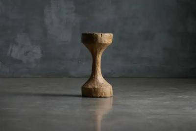 Organic Wabi Sabi Stool France 19th Century