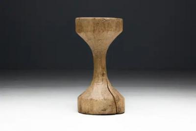 Organic Wabi Sabi Stool France 19th Century