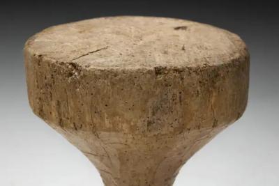 Organic Wabi Sabi Stool France 19th Century
