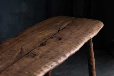 Organic Wabi Sabi Table France 1970s